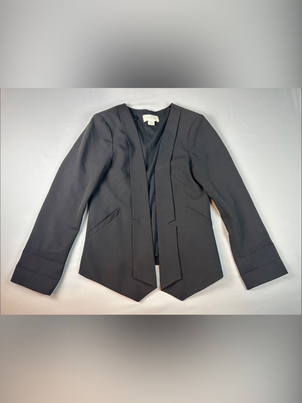 Jessica Simpson Black Women's Blazer XS Open Front